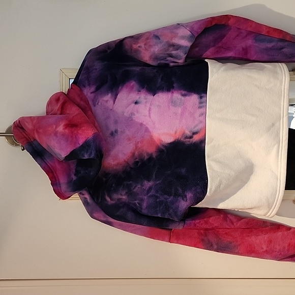 Rue21 Juniors small crop hoodie "Hustle" - Picture 6 of 6